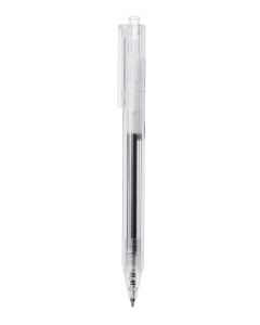 Hexagonal White Barrel Sign Pen0.5mm(Black)
