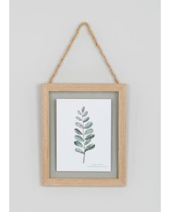 Hanging Wood Frame (25cm x 20cm)-Wood