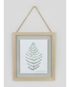 Hanging Wooden Frame (36cm x 31cm x 2cm)-Wood