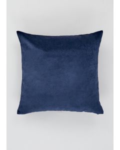 Soft Velour Cushion (43cm x 43cm)-Navy