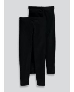 Girls 2 Pack Leggings (3-13yrs)