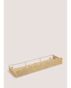 Scallop Edge Shelf Natural-Natural-One Size