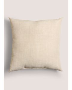 Neutral Linen-Look Cushion (43cmx43cm)-Beige