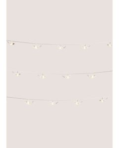 Bird Solar String Lights (380cm x 4cm)-Clear