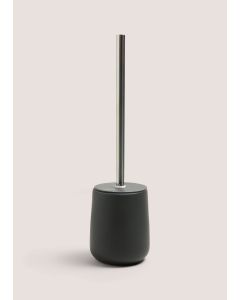 Modern Ceramic Toilet Brush (37cm x 10cm)-Black