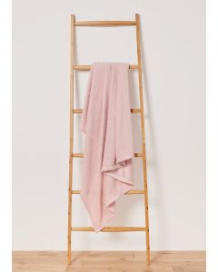 Plain Throw (130cm x 150cm)-Pink-One Size