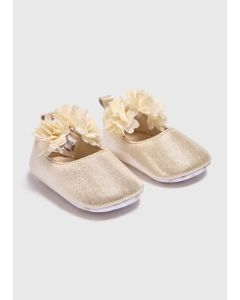 Baby Flower Strap Ballet Soft Sole Shoes