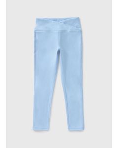 Girls Crossover Waist Leggings