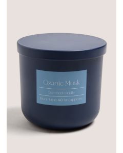 Ozanic Musk Candle Blue-Blue