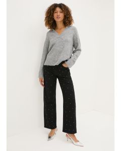 Diamante Stud Jeans