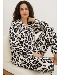 Slinky Animal Print Pyjama Set