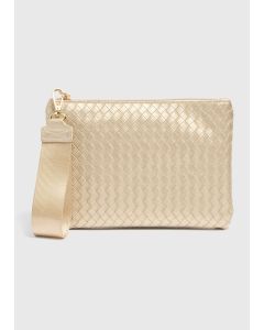 Wristlet Clutch-Gold