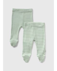 2 Pack Baby Ribbed Leggings
