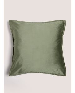 Large Velvet Cushion-Green-One Size