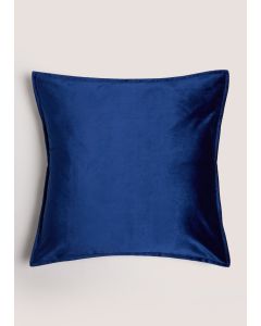 Large Velvet Cushion-Navy-One Size
