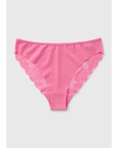 Lace Back High Leg Knickers