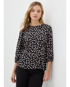 Spot Print Blouse