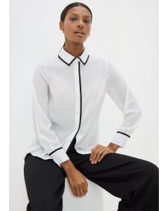 Et Vous Contrast Piping Shirt