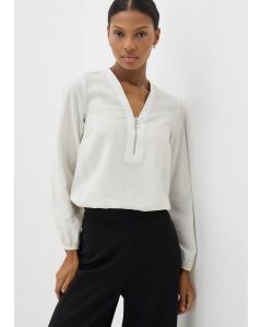 Et Vous Zip Front Blouse