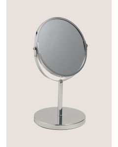 Pedestal Mirror-Silver-One Size