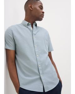 Chambray Short Sleeve Oxford Shirt