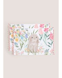 2 Pack Rabbit Placemats-Multi-One Size