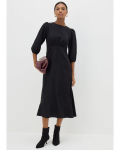 3/4 Sleeve Tea Midi Dress