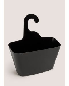Plastic Shower Caddy-Black-One Size