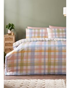 Grid Check Duvet Set
