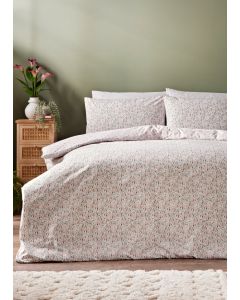 Scatter Floral Duvet Set-Pink-Double