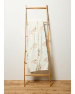 Cockerpoo Throw-White-One Size