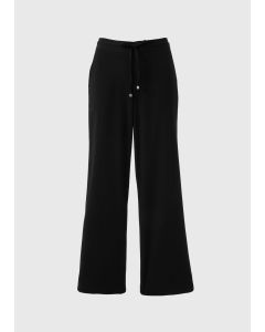 Wide Leg Drawstring Trousers