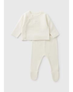 2 Piece Knitted Top & Legging Set