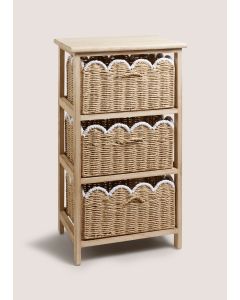 Scallop Edge Drawers Neutral-Neutral