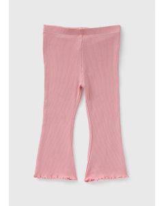 Girls Ribbed FlaLeggings