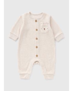 Baby Bear Ribbed Romper