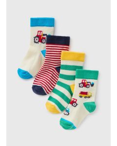 4 Pack Baby Transport Socks