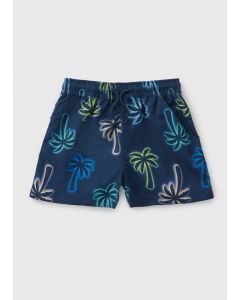 Boys Palm Tree Swim Shorts