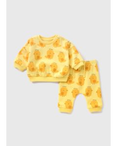 Baby Chick Sweatshirt & Jogging Bottom Set
