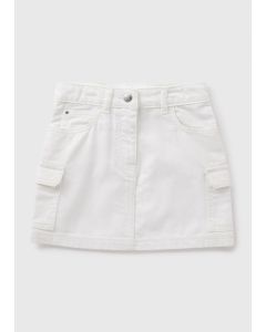 Girls Cargo Mini Skirt