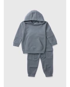 Boys Cargo & Hoodie Set