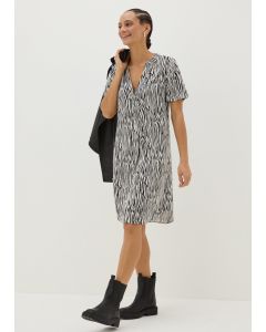Zebra Print Tunic Dress