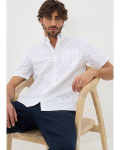 Geo Short Sleeve Oxford Shirt