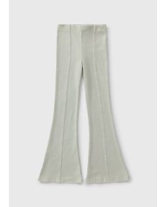Girls Washed Flared Leggings