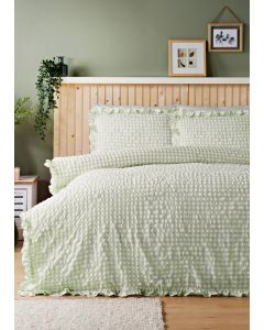 Gingham Seersucker Duvet Set