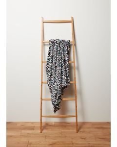 Leopard Fleece Throw-Multi-One Size