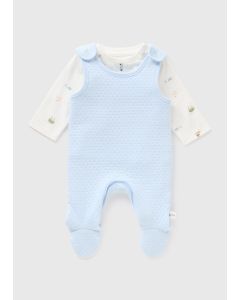 Baby Boat Quilted Dungaree