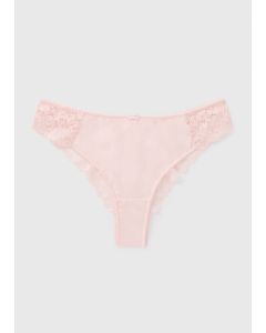 Lace Detail Brazilian Knickers