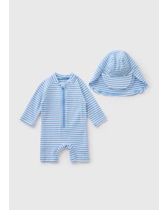 Baby Stripe Surf Suit