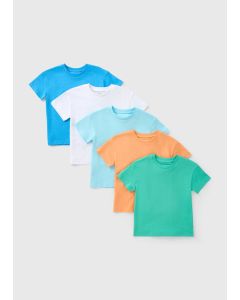5 Pack Boys Spring T-Shirts